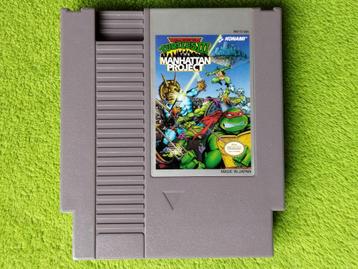 Teenage Mutant Ninja Turtles III The Manhattan Project - NES