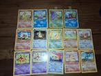 Oude pokemon kaarten (base set jungle first edition), Ophalen of Verzenden, Meerdere kaarten