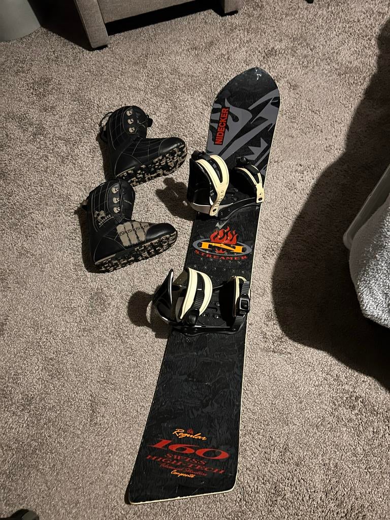 Snowboard Nidecker, Sport en Fitness, Snowboarden, Ophalen of Verzenden, Gebruikt, Board