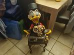Beeld disney dagobert duck schatkist xl, Verzamelen, Ophalen, Donald Duck, Gebruikt, Beeldje of Figuurtje