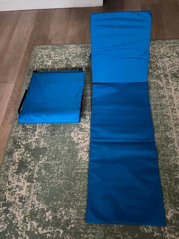 2 Mooie Strandstoelen/Ligbedjes - Zo Goed Als Nieuw! beschikbaar voor biedingen