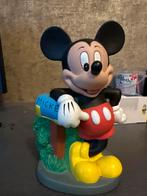 Vintage Mickey Mouse Spaarpot, Ophalen of Verzenden, Zo goed als nieuw, Kunststof, Strip- of Tekenfilmfiguur