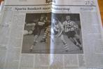 krantenverslag Sparta-FC Twente 0-1  28-11-1996, Ophalen, Zo goed als nieuw, F.C. Twente