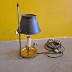 Franse brons en metalen Bouillotte lamp, eind 19e eeuw, Ophalen of Verzenden