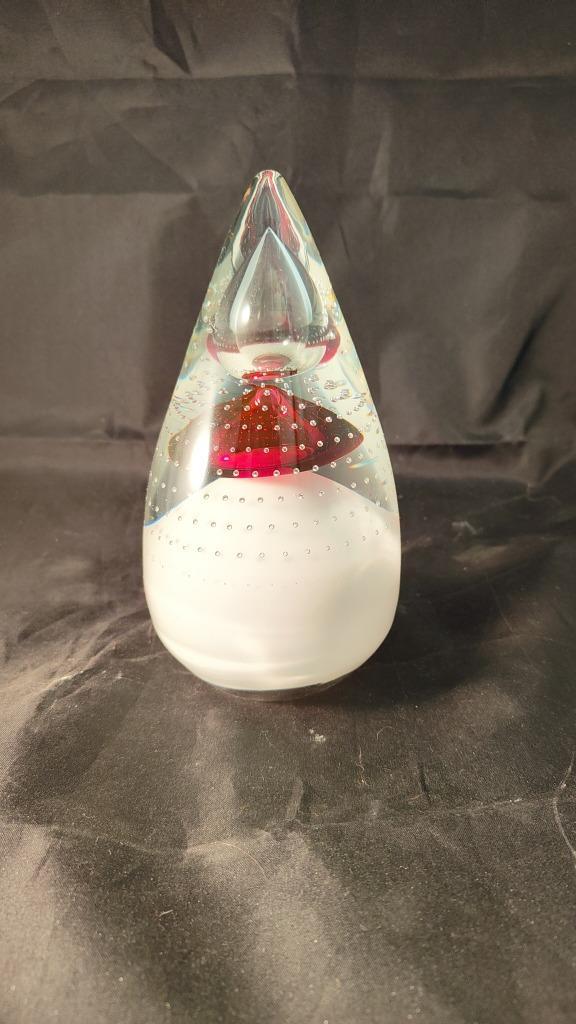 Glasobject presse paper Adam Jablonski, Antiek en Kunst, Antiek | Glas en Kristal, Ophalen of Verzenden