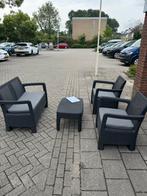 Loungeset Allibert Nieuw, Tuin en Terras, Tuinsets en Loungesets, Ophalen, 4 zitplaatsen, Kunststof, Bank