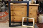 Brocante - Twee oude lijsten / kaders!, Ophalen, Gebruikt, 75 cm of meer, 50 tot 75 cm