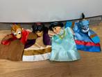 Poppenkast poppen handpoppen Alladin Disney, Ophalen of Verzenden