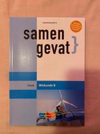Wiskunde b samengevat 5 havo examenstof, Boeken, Ophalen of Verzenden, Wiskunde B, HAVO, Nieuw