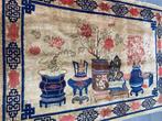 Prachtig antiek chinees handgeknoopt Khotan tapijt: SALE !!!, Huis en Inrichting, Stoffering | Tapijten en Kleden, Verzenden, Zo goed als nieuw
