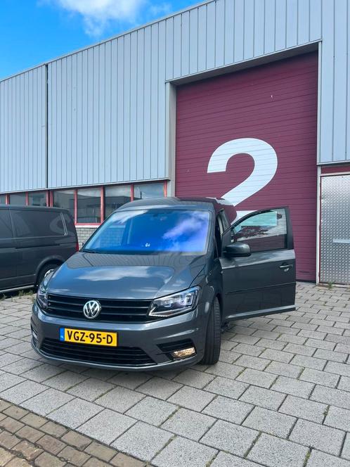 Volkswagen Caddy 2.0 TDI met BMT L1h1 185 PK DSG 2020 Grijs, Auto's, Bestelauto's, Particulier, ABS, Airbags, Airconditioning