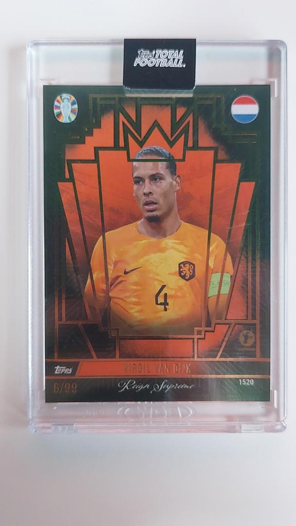 Virgil van Dijk 6/99 Topps Total Football 1st Edition, Verzamelen, Overige Verzamelen, Zo goed als nieuw, Ophalen of Verzenden