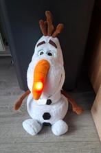 Olaf met lichtje in zijn neus, Verzamelen, Ophalen of Verzenden, Overige figuren, Zo goed als nieuw, Knuffel