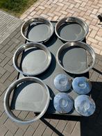 Audi 80 100 Velgenringen + Naafdoppen, Auto diversen, Wieldoppen, Ophalen, Gebruikt