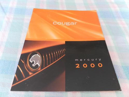 Ford Mercury Cougar 2000 Brochure, Boeken, Auto's | Folders en Tijdschriften, Zo goed als nieuw, Ford, Verzenden