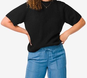 Hema zwarte gebreide trui nieuw maat S beschikbaar voor biedingen