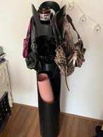 Vintage kapstok / tassen rek met plankjes, Ophalen, Gebruikt