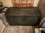 Italian Vintage houten kist / trunk, Gebruikt, 100 tot 150 cm, 50 tot 75 cm, Ophalen of Verzenden