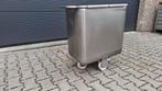 Inox meelwagen, ingrediëntenwagen 150 liter, Ophalen, Gebruikt