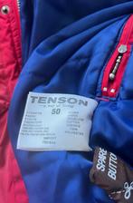 Vintage Tenson Winterjas Rood/Blauw Maat M, Kleding | Dames, Ophalen of Verzenden, Gedragen, Maat 38/40 (M), Rood