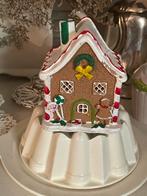 Gingerbread huis met licht 15 bij 13 cm, Ophalen of Verzenden, Zo goed als nieuw