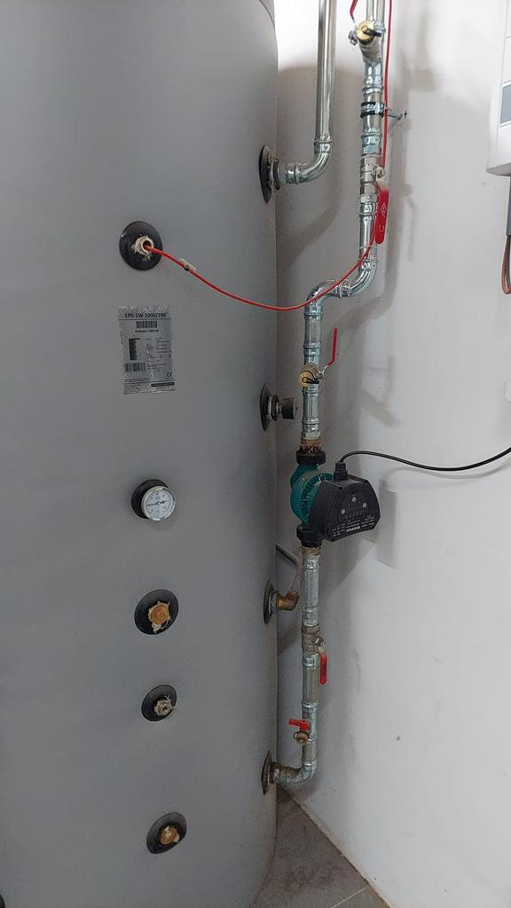 2 jaar oud me Professionele Pallet kachel  Arikazan 100kw, Doe-het-zelf en Verbouw, Verwarming en Radiatoren, Zo goed als nieuw