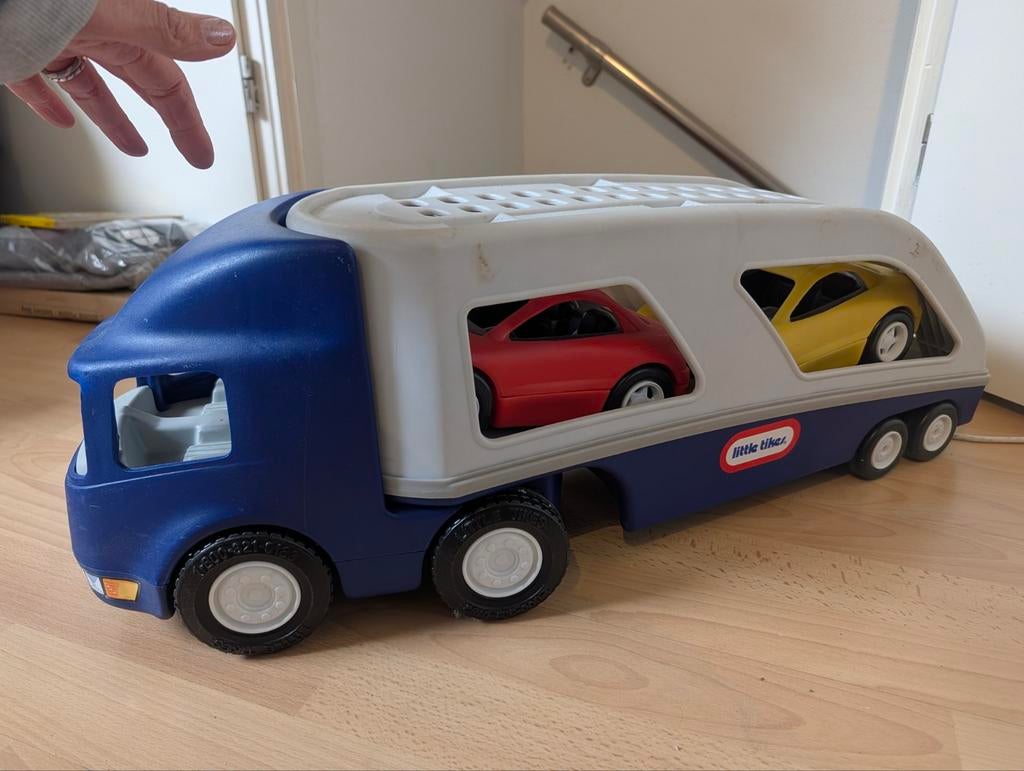 Little Tikes Vrachtwagen met Auto's - Zo Goed Als Nieuw!, Ophalen