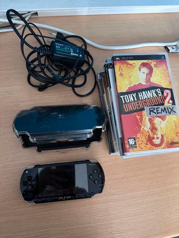 Sony PSP incl 7 topgames beschikbaar voor biedingen