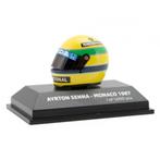 GEZOCHT Helmpje Senna Minichamps 1/8 Monaco 1987, Ophalen of Verzenden, Nieuw, 1:5 t/m 1:8, Overige typen