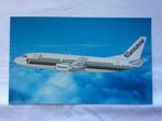 Boeing 737-300 Transavia met specificaties, Ophalen of Verzenden, Gebruikt, Kaart, Foto of Prent