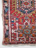 Handgeknoopt Perzisch wol tapijt loper Karaja Iran 50x236cm, Gebruikt, ., Perzisch Iran Heriz Iran, 200 cm of meer