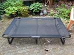 Stretcher, ligbed (107x60) grote hond, opvouwbaar, zwart, Dieren en Toebehoren, Hondenmanden, Ophalen, Zo goed als nieuw, Overige