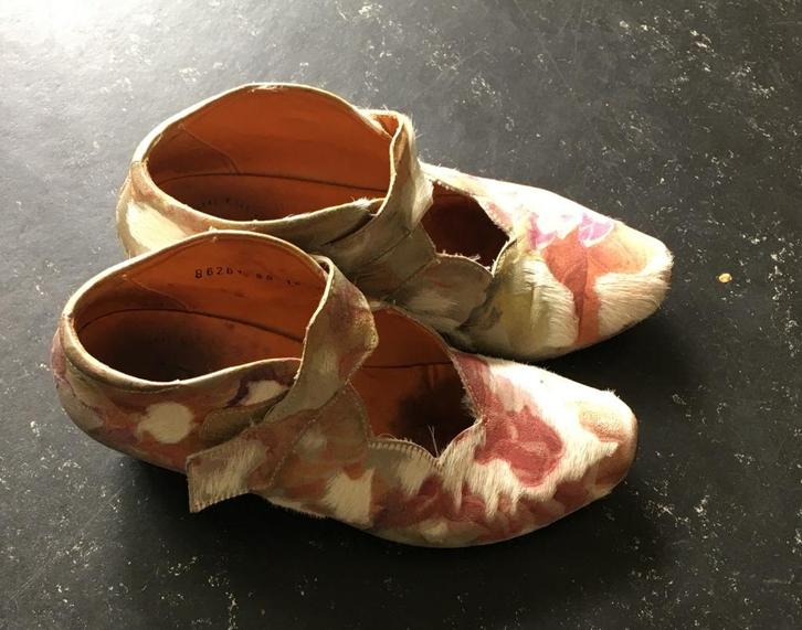 LAATSTE KANS: Leren schoenen maat 38 Think!, Kleding | Dames, Schoenen, Gedragen, Schoenen met lage hakken, Overige kleuren, Ophalen of Verzenden