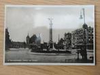 Ansicht station met fontein den bosch - s-hertogenbosch, Verzenden, 1920 tot 1940, Gelopen, Noord-Brabant