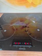 Siemens 4-zone inductiekookplaat - Zo goed als nieuw!, Witgoed en Apparatuur, Ophalen, 4 kookzones, Zo goed als nieuw, Inbouw