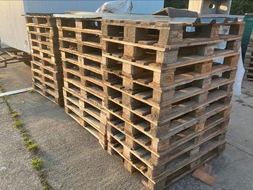 Euro pallets 60 stuks, Doe-het-zelf en Verbouw, Hout en Planken, Gebruikt, Pallet, Minder dan 200 cm, Ophalen