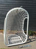 Hangstoel wit - HK Living - nieuw, Huis en Inrichting, Stoelen, Ophalen, Wit, Nieuw, Riet of Rotan