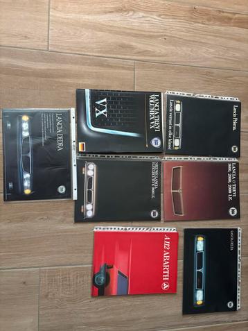 Auto folders Lancia, Alfa, Fiat 500 beschikbaar voor biedingen