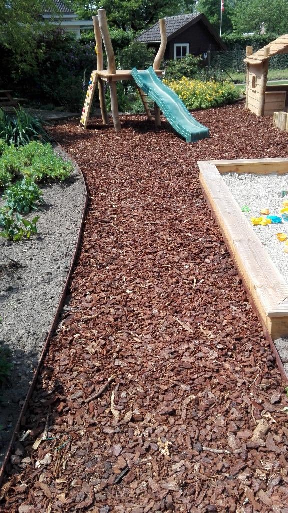 Boomschors 5-50 mm, Tuin en Terras, Grind, Keien en Split, Ophalen, Overige materialen, Bruin, Overige typen