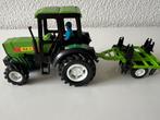 Vintage Speelgoed Tractor  New Ray RZ1, Ophalen