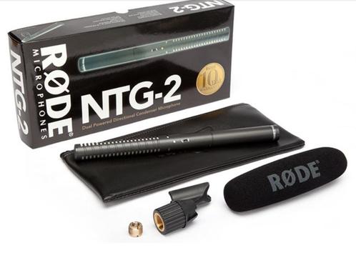 Rode NTG-2 Shotgun Microphone (z.g.a.n.), Audio, Tv en Foto, Fotografie | Professionele apparatuur, Zo goed als nieuw, Ophalen of Verzenden