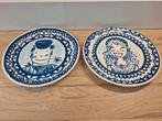 2 grote borden Blond Amsterdam Delfts blauw, Ophalen, Zo goed als nieuw, Blond Amsterdam, Bord(en)