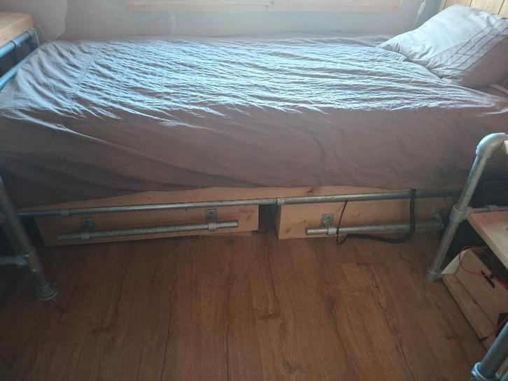 Complete tienerkamer, Huis en Inrichting, Slaapkamer | Complete slaapkamers, Zo goed als nieuw, Eenpersoons, Ophalen