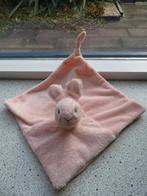 Knuffeldoek konijn merk Happy Horse zacht licht roze, Ophalen of Verzenden, Zo goed als nieuw, Konijn