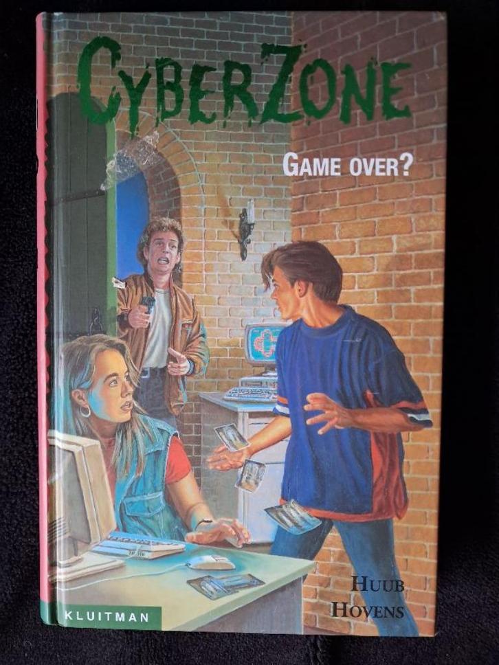 Cyber zone. game over : Huub Hovens, Boeken, Kinderboeken | Jeugd | onder 10 jaar, Nieuw, Fictie algemeen, Ophalen of Verzenden