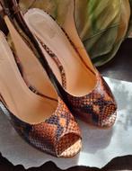 Fred de la Bretonière lederen handgemaakte dames schoen,, Pumps, Fred de la Bretoniere, Overige kleuren, Nieuw