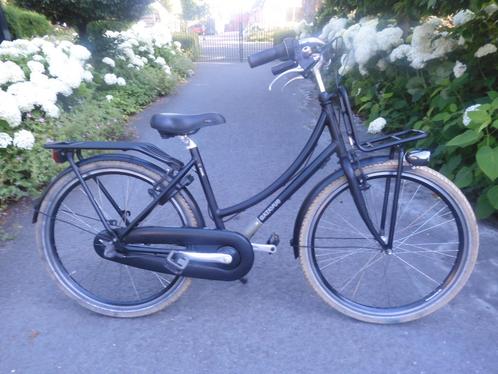 Mooie matzwarte 26" Batavus CNCTD met 3 versnellingen, Fietsen en Brommers, Fietsen | Meisjes, Zo goed als nieuw, 26 inch of meer