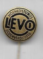 L.E.V.O. METALEN SPELD, Verzamelen, Speldjes, Pins en Buttons, Ophalen of Verzenden, Gebruikt, Transport, Speldje of Pin