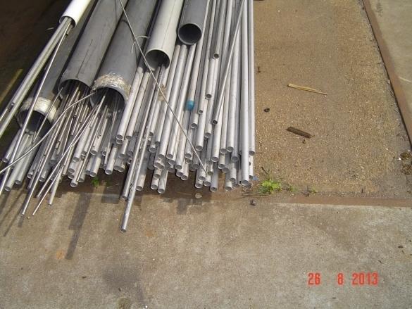 rvs pijp en koker  304, Doe-het-zelf en Verbouw, Metalen, Nieuw, Ophalen