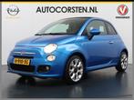 Fiat 500C 1.2I 500S Cabrio Airco Pdc Bluetooth Lmv Sportstuu, Auto's, Fiat, Gebruikt, 4 cilinders, Cabriolet, Leder en Stof